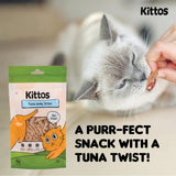 Kittos Tuna Jerky Strip Treat Cat