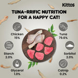 Kittos Tuna Jerky Strip Treat Cat