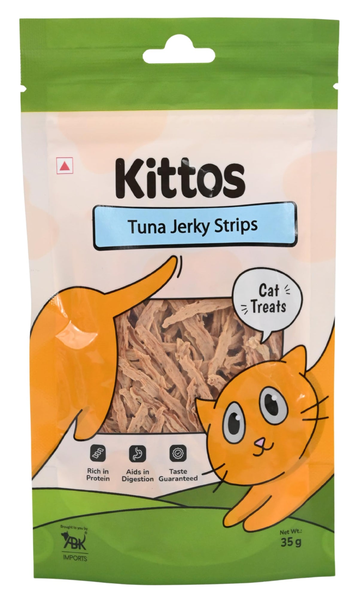 Kittos Tuna Jerky Strip Treat Cat