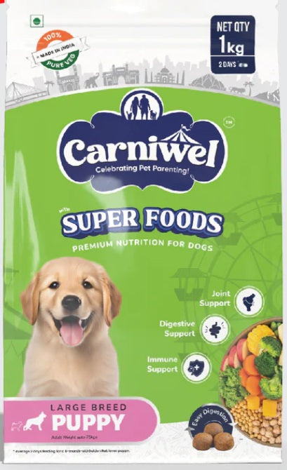 Carniwel Veg Superfoods For Large Breed Puppy Dry Food