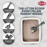 Trixie Litter Scoop with Dirt Bags (M - 38 cm) – Includes 20 Bags (Color May Vary)