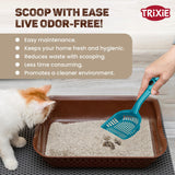Trixie Litter Scoop with Dirt Bags (M - 38 cm) – Includes 20 Bags (Color May Vary)
