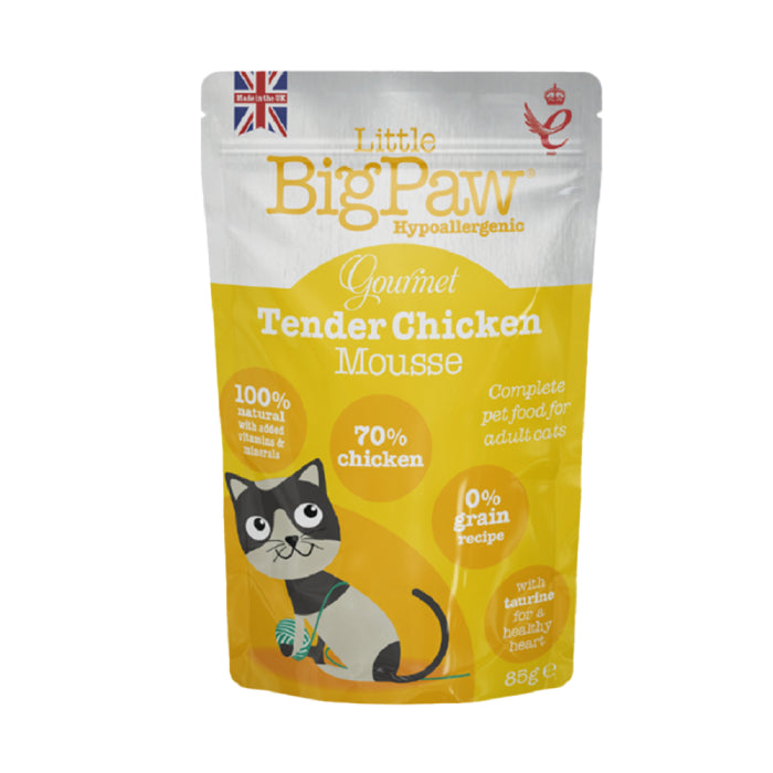 Little Big Paw Gourmet Tender Chicken Mousse Cat Pouch