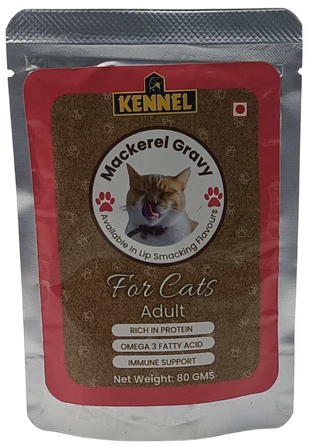Kennel Mackerel Gravy Cat Pouch