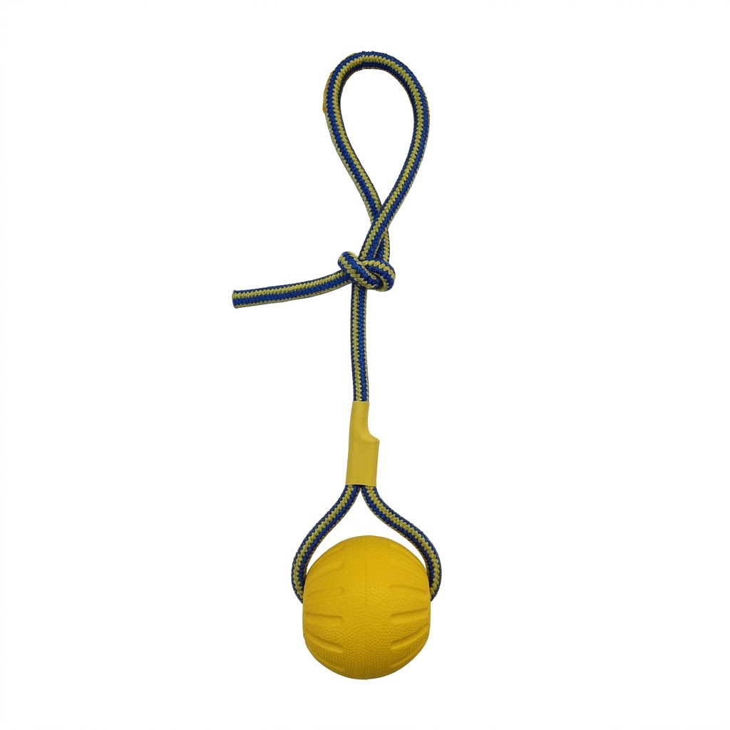Kennel Throw Rope Ball
