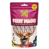 Wag In Joy Fruit Magic Strawberry, Blueberry & Banana Flavour Veg Treats for Dogs