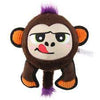 Gigwi Plush Jumball Brown Monkey  Dog Toy