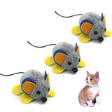 Nunbell Cat Toy Mouse With Pull String