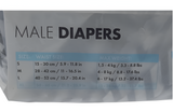 M-Pets Diapers For Male Dog Extra Large