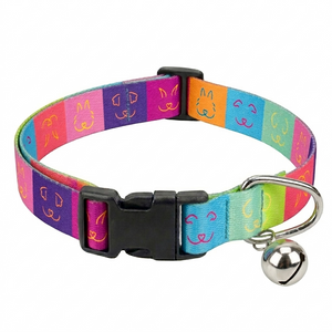 Kennel Printed Puppy & Cat Collar - Multi Memes