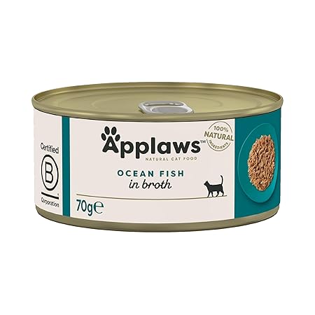 Applaws Ocean Fish In Broth Cat Tin