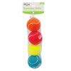 Outward Hound Squeaker Ballz Tennis Multicolor Ball Dog Toy - (Pack Of 4)