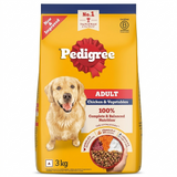 Pedigree Chicken and Vegetables Adult Dog Dry Food