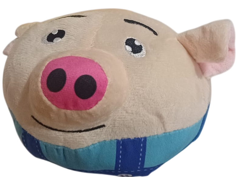 Kennel Pig Face Talking Bouncing Active Pet Toy