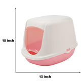 Savic Duchesse Hooded Cat Litter Box