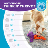 Outward Hound Silly Legz Giraffe Plush Dog Toy - Purple