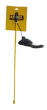 Kennel Teaser Stick Grey Mouse - Big