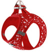 Truelove Floral Soft Vest Harness For Small & Medium Breed Dog  - Poinsettia