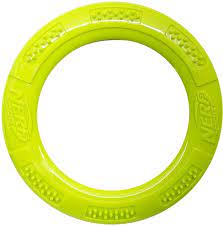 Nefr Dog Dental Tug Ring Dog Toy - Green