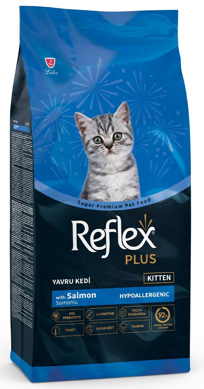 Reflex Plus Salmon Hypoallergenic Dry Food For Kittens