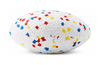 EE Toy Natural Rubber Pop Rugby Ball Chew Toy