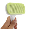 Smarty Pet Auto-Clean Pet Slicker Brush (Box Pack)