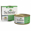 Schesir Chicken Flake & Rice In Jelly Dog Tin
