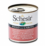 Schesir Chicken & Rice With Carrot In Jelly Dog Tin
