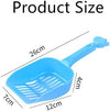 Kennel Plastic Cat Litter Scoop (Color May Vary)