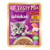Whiskas Junior Tasty Mix Seafood Cocktail Carrot Flavour In Gravy Cat Pouch