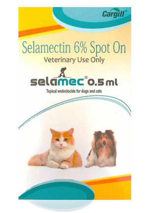 Petcare Selamec Spot On (Selamectin 6%) for Dogs & Cats