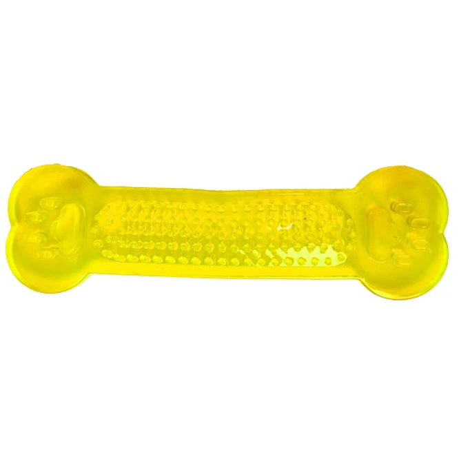 Kennel Rubber Crystal Squeeze Bone Dog Toy