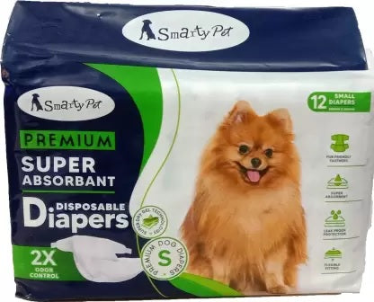 Smarty Pet Premium Super Absorbant Disposable Diapers