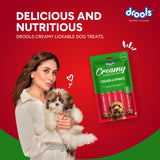 Drools Lickable Chicken & Spinach Dog Treats (Buy 4 Get 1 Free )