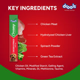 Drools Lickable Chicken & Spinach Dog Treats (Buy 4 Get 1 Free )