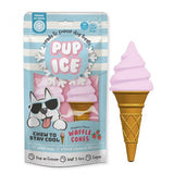 Imaginelees Pup Ice Vanila & Peanut Butter Flavour Waffle Cones -  2 Pcs