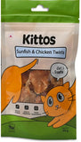 Kittos Sunfish & Chicken Twirls Treat Cat