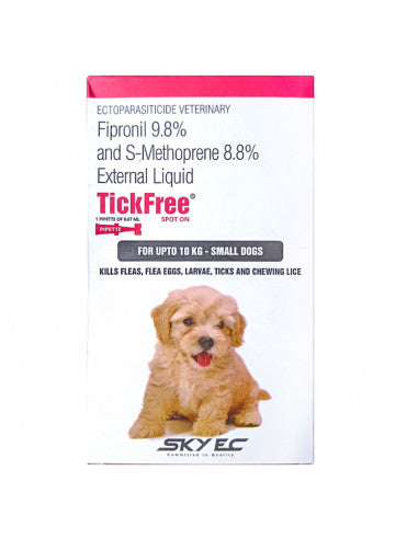 SKYEC : TickFree Spot On for Small Dogs up to 10 kg