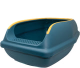 Smarty Pet Dual-Color Open Cat Litter Tray with Scoop