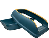 Smarty Pet Dual-Color Open Cat Litter Tray with Scoop