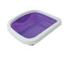 M-Pets Memphis Cat Litter Tray with Rim (Color May Vary)