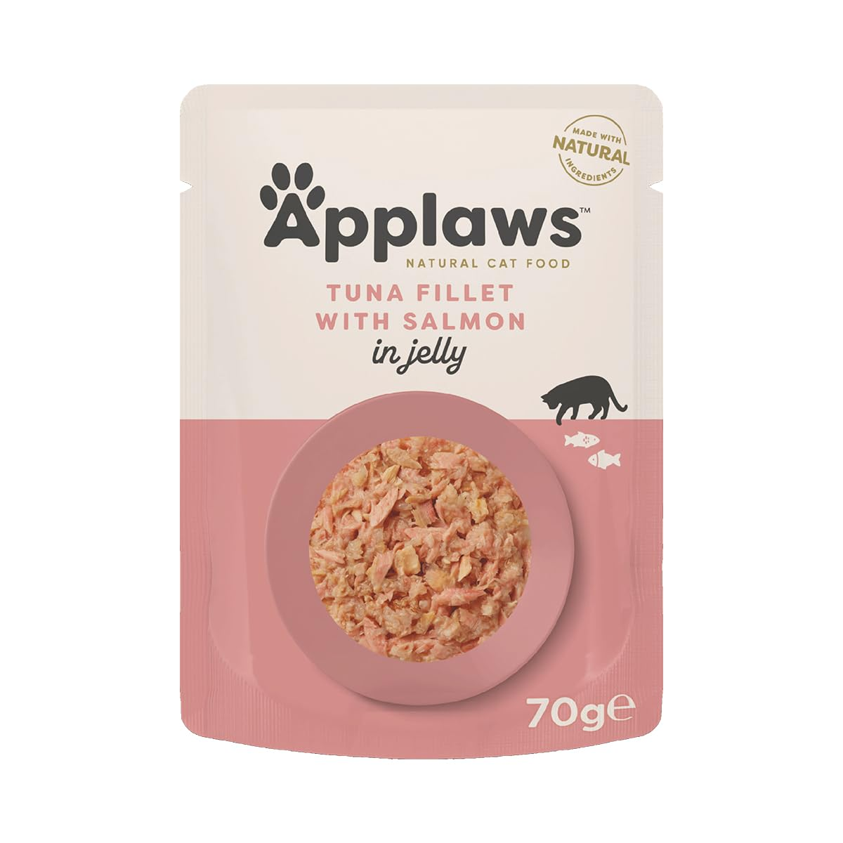 Applaws Tuna Fillet With Salmon in Jelly Cat Pouch