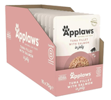 Applaws Tuna Fillet With Salmon in Jelly Cat Pouch