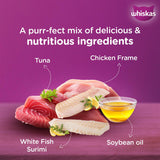 Whiskas Tuna & White Fish Flavour In Jelly Adult Cat Pouch