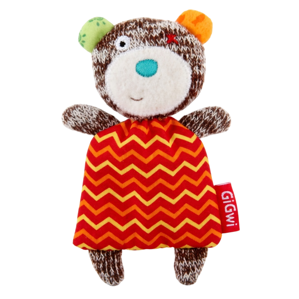 Gigwi Refillable Catnip Bear Cat Toy