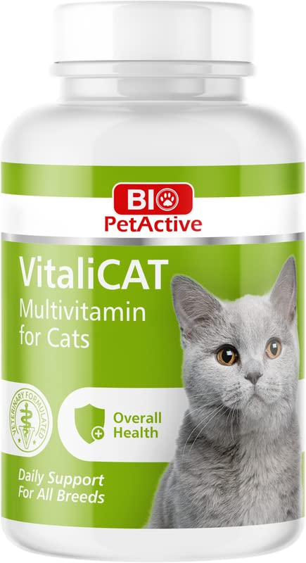 Bio Petactive VitaliCAT Multivitamin Tablets For Cats