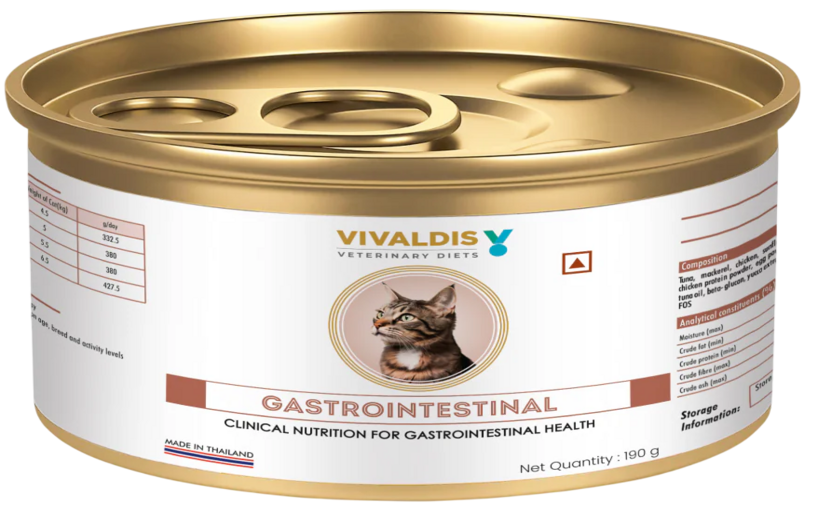 Vivaldis Veterinary Diets Gastrointestinal Cat Food