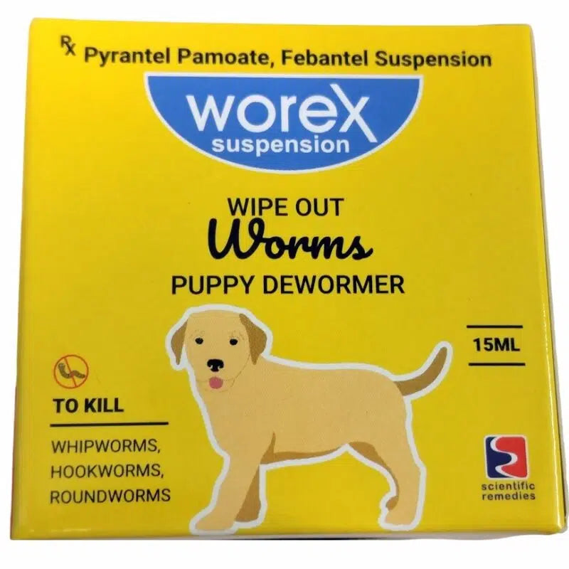 Scientific Remedies Worex Suspension – Puppy Dewormer