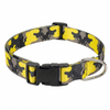 Kennel Printed Collar – Leopard Yellow