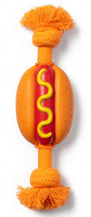 Fofos Dog Chew Rope Toy Hot Dog